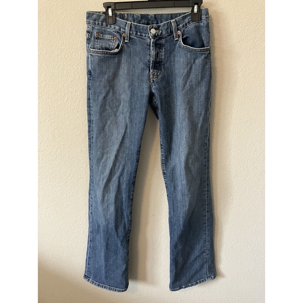 Lucky Brand Bootcut Jeans Womens Size 4/27 Long Inseam Button Fly